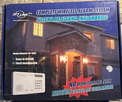 SKYLINK Complete Wireless Alarm System Model SC-1000-W New - Image 1 of 4