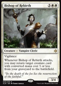 MTG BISHOP OF REBIRTH EXC - VESCOVO DELLA RINASCITA - XLN - MAGIC - Picture 1 of 1