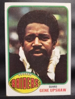 1976 Topps Football #295 Gene Upshaw EX CONDITION  - Image 1 of 3