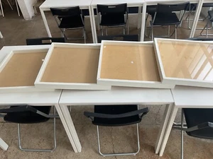 4 IKEA Frames 50X50 RIBBA - Picture 1 of 8