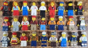 LEGO (27) City/Workers/People Mini Figures excellent condition - Picture 1 of 5