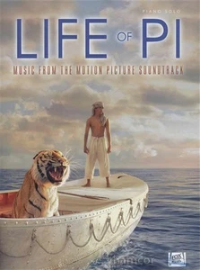 Life of Pi Movie Soindtrack Piano Solo Music Book plus Key Signature Bookmark - Picture 1 of 3