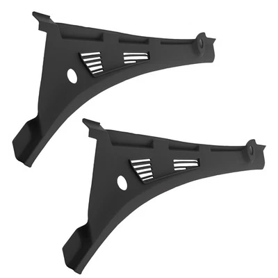 2PCS Front Assembly Shield for BMW E36 318i 328i M3 1992-1998 51711960844 Black - Image 1 of 4