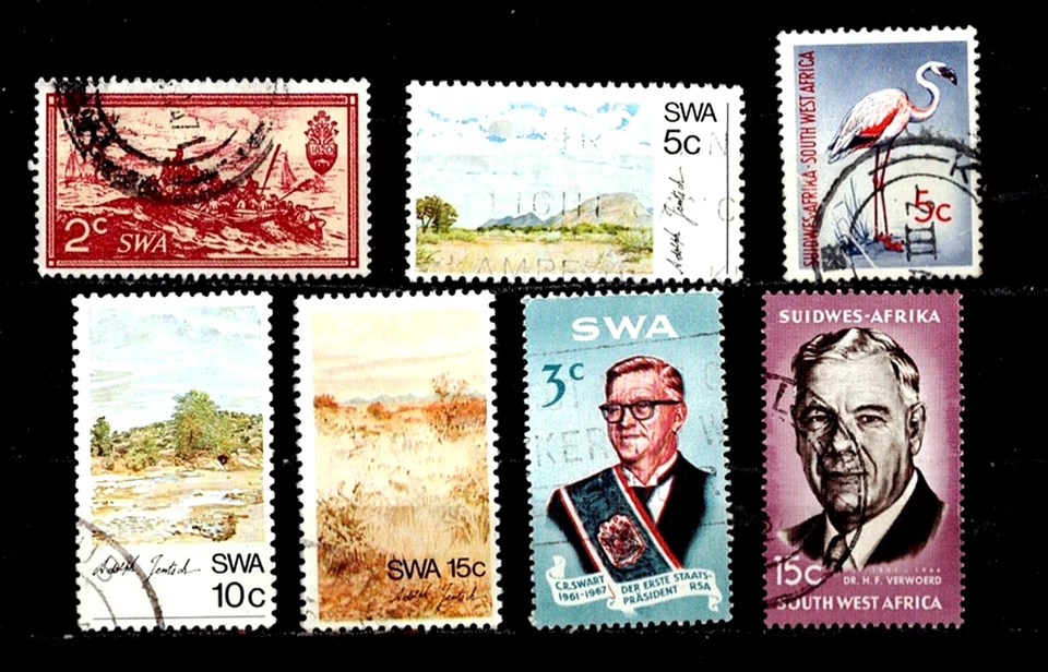 Juego corto Sudáfrica 1971-79 usado paisaje y más Foto 1 de 1