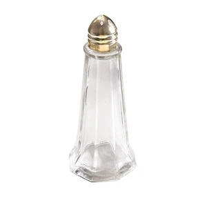 Winco G-111 Tower Shakers with Brass Tone Tops, 1-Ounce - Picture 1 of 2