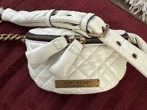 Kurt Geiger London kleine natürliche Brixton gesteppte Gürteltasche - Bild 1 von 14