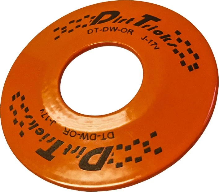Dirt Tricks Dome Washer Orange For KTM Husqvarna CS Sprocket DT-DW-OR - Image 1 of 1