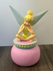 Hada Disney Campanilla con alas alcancía banco de monedas con enchufe original COMO ESTÁ - Imagen 1 de 15