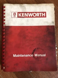 1974 Kenworth Chassis 155189 Semi Truck Shop Service Repair Manual Paccar - Picture 1 of 14