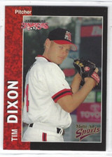 1998 Harrisburg Senators (Double-A Montreal Expos) Tim Dixon