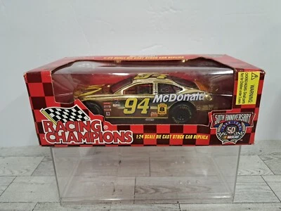 De colección 1996 Racing Champions NASCAR Gold Ed McDonalds Bill Elliot #94 1:24 Diecast Foto 1 de 4