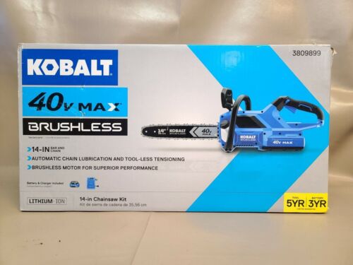 Kobalt 24-volt 6-in Brushless Battery 2 Ah Chainsaw (Battery and Charger  Included) in the Chainsaws department at