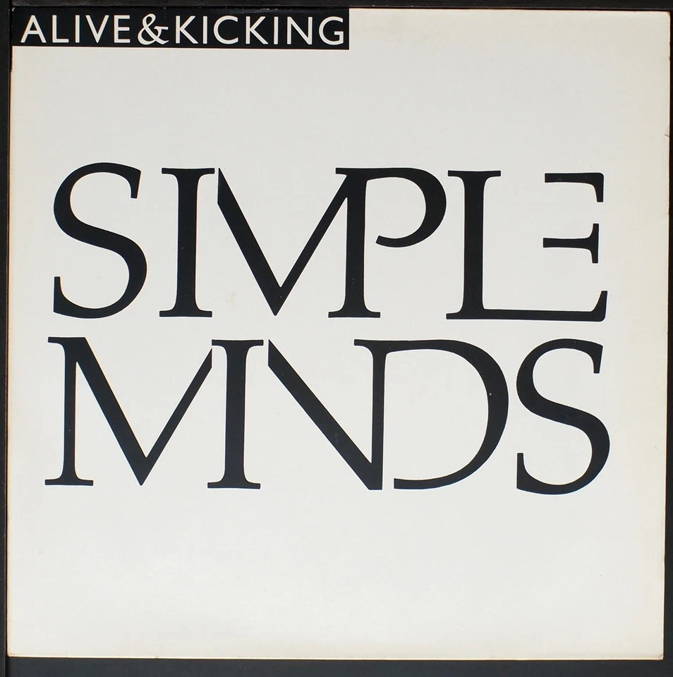 Simple Minds - Alive & Kicking (12" single) [NH06-054] original LP (Germany) - Image 1 of 3