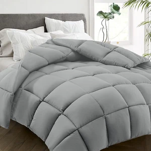 All Season Queen Size Bed Comforter - Cooling down Alternative Quilted Duvet Ins - Picture 1 of 7