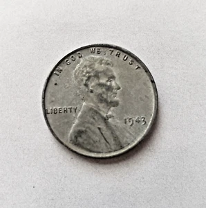 1943 P Lincoln Cent - Picture 1 of 4
