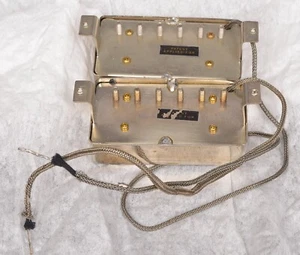 GENUINE GIBSON PAF CUSTOMBUCKER VOS NICKLE NECK & BRIDGE PICKUP SET - Picture 1 of 4