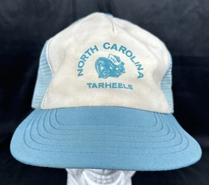 ✨VINTAGE 80er UNC TARHEELS SNAPBACK MESH TRUCKERMÜTZE - MARKE HARVARD✨ - Bild 1 von 12