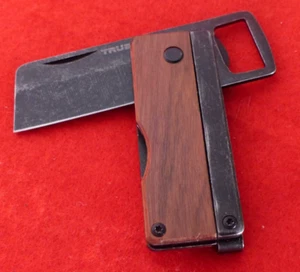 True Knives HL20H 3.5" Closed Bottle Opener Linerlock Lock Blade Knife - Picture 1 of 6