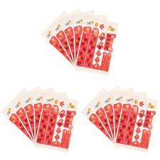  15 Sheets Rabbit Year Phone Stickers of The Mini Spring Festival Couplets Cell