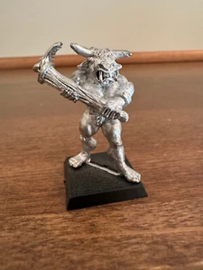 1985 Cittadella Warhammer Chaos Beastmen Minotauro C25 (2) - Foto 1 di 2