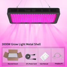 3000W Led Grow Light Full Spectrum Indoor Hydroponic Horticulture Growing Panel