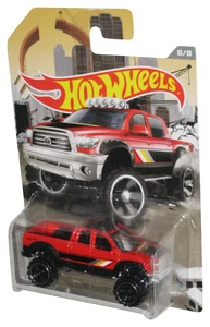 Hot Wheels Red '10 Toyota Tundra (2015) Mattel Die-Cast Toy Truck 8/8 - (Plastic - Picture 1 of 1