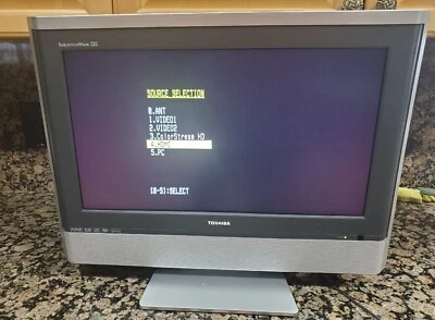 Toshiba 20" TV/DVD Combo Widescreen Model 20HLV86 & Remote  - Image 1 of 4