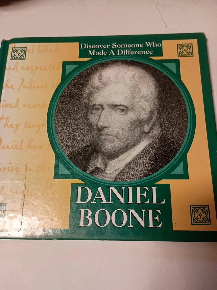 DANIEL BOONE (PEOPLE WHO MADE A DIFFERENCE) By Armentrout (2002 HC A3 - Image 1 of 1
