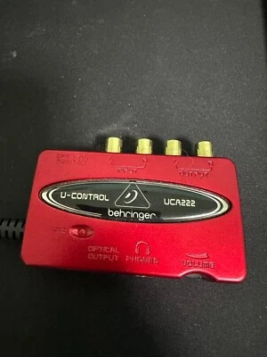 Behringer U-Control UCA222 USB Audio Interface - Immagine 1 di 4