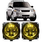 Fog Lights for 2005-06 Ford Escape Mustang SVT Cobra 03-04 Yellow Bumper Lamps