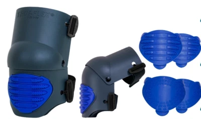 NUEVO EN PAQUETE - TSE Safety True-Flex Work Comfort Rodilleras Gel Bisagras Flexibles Foto 1 de 4