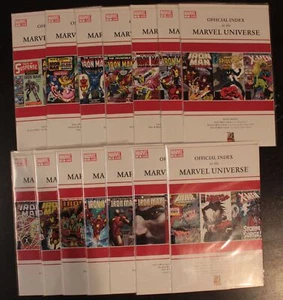 Official Index to Marvel Universe # 1-14 - Picture 1 of 15
