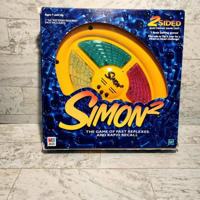 Hasbro Simon 2 Handheld Game 90s Memory Game Simon Says