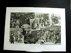 New York Central Railroad Cars IMMIGRANTS to AMERICA - STATION 1886 Lg Engraving