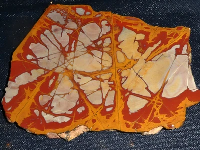 Losa de jaspe Noreena-5 3/8" x 4" áspera -cableado-pantalla-coleccionar- Foto 1 de 3