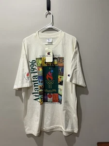 Vintage Atlanta 1996 Olympics Shirt Mens XL Centennial Summer Games 90s NWT - Picture 1 of 3