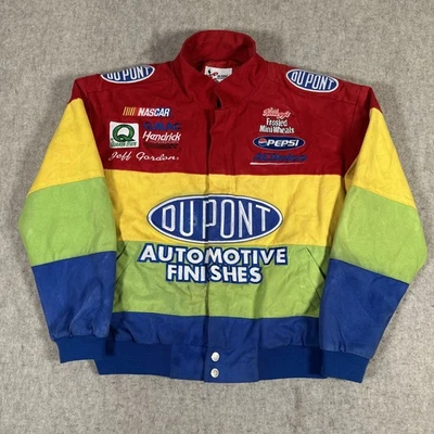 Vintage Jeff Gordon NASCAR Jacket Small? DuPont Racing Chase Authentics Distress - Image 1 of 4
