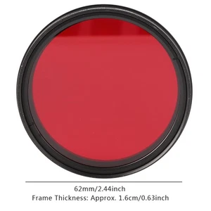 (62mm) IR Filter Infrared Filter With High Performance Aluminum Alloy - Picture 1 of 12