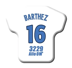 Calamita Simile a T-Shirt Calcio Stagione 2003/2004 Marseille 16 Fabien Barthez - Imagen 1 de 9