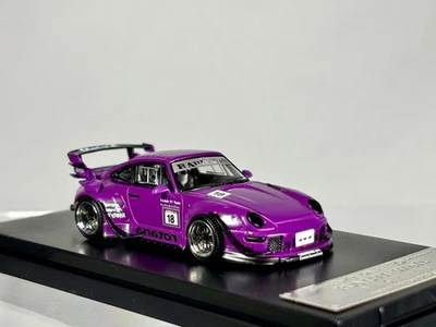 Porsche scala 1/64 pressofuso mini auto set 911 930 GT3 Cayenne Macan... - Immagine 1 di 4