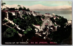 Getöntes Echtfoto - Santa Teresa Nachbarschaft Rio de Janeiro Brasilien - Postkarte - Bild 1 von 5