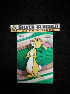 2025 Rabbit Topps Chrome Disney Green Wave Refractor /99 #145 Winnie The Pooh - Picture 1 of 2