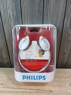 Philips Neckband Headphones Extra Bass MP3 iPod CD SHS3910 *New* - Image 1 of 2