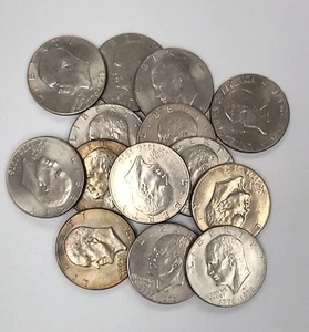 1776-1976 D Eisenhower Bicentennial Dollar Coin Mix Lot Buy One or More! - Picture 1 of 3