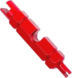ZUFECY Bike Valve Core Repair Tool for Schrader Presta, Red - Picture 1 of 5