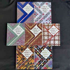 Lot of 7 Great American Quilts HC Books 1987, 1988, 1989, 1990, 1991, 1992, 1993 - Bild 1 von 22