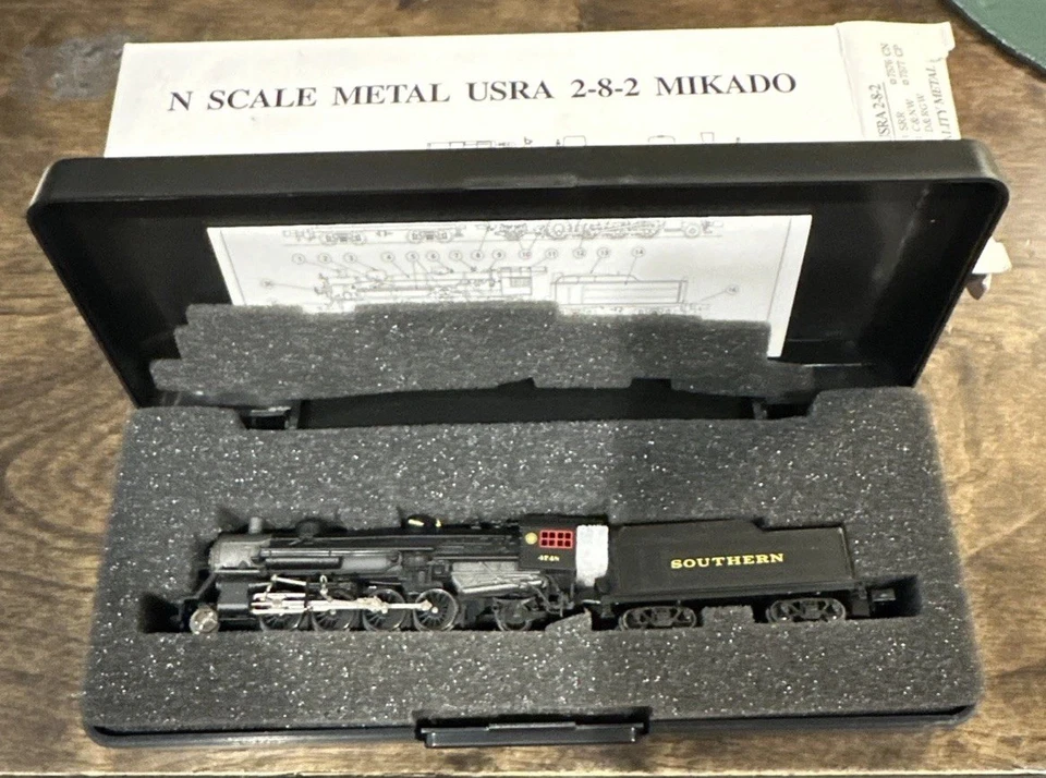 Model Power 7593SP Southern Pacific USRA 2-8-2 Mikado Locomotive / N Scale . New - Image 1 of 4