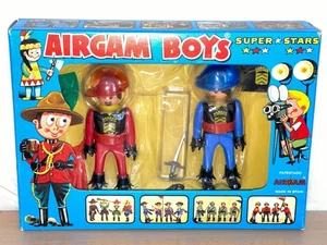 Antigua Caja DOBLE Airgam Boys Serie Mosqueteros RICHELIEU Ref. 08201 Airgamboys - Imagen 1 de 7