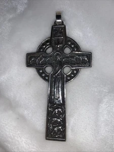 James Avery Retired Sterling Silver Good Shepherd's Cross Pendant - Picture 1 of 12