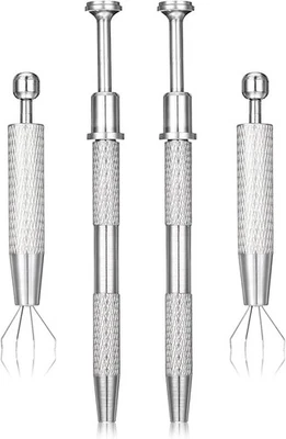 4 Stück Piercing Kugel Aufdreher,Schmuck Abholwerkzeug Piercing Zange für kugeln - Bild 1 von 4